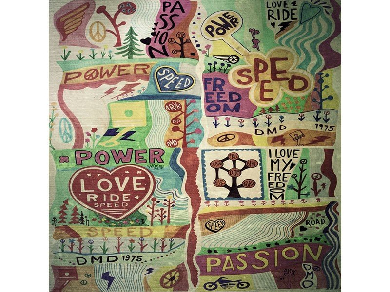 [2BDS99401SM00] BANDANA DMD SQUARE SALVATION MOUNT