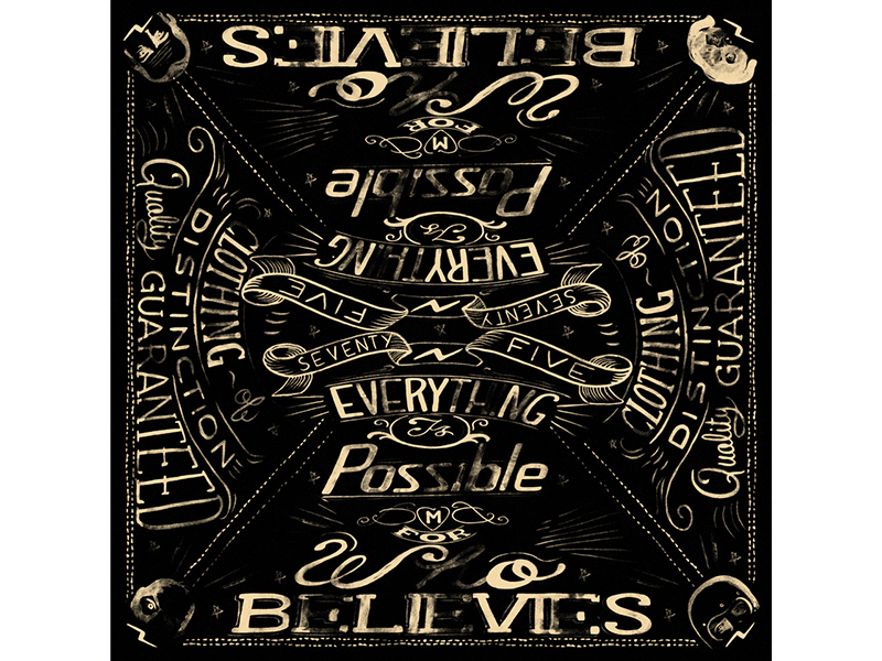 BANDANA DMD SQUARE SEVENTYFIVE