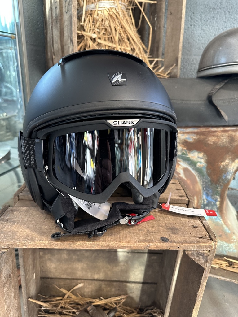 CASQUE SHARK RAW NOIR MAT