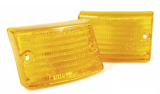 Kit cabochons de clignotants BOSATTA avant gauche & droite
pour Vespa PK 50-125 S/​SS/​Lusso/​Automatica