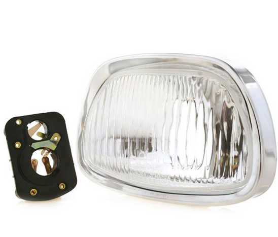 [57273000] Optique de phare ELMA trapézoïdal Ø 95x150 mm