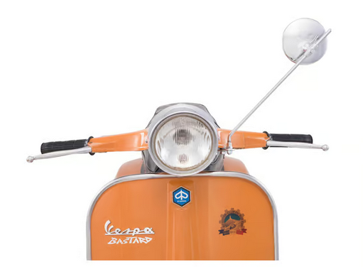 Rétroviseur standard CUPPINI pour montage sur la partie inférieure du guidon gauche ou droite