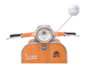 Rétroviseur standard CUPPINI pour montage sur la partie inférieure du guidon gauche ou droite