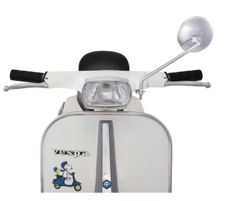 Rétroviseur standard CUPPINI pour montage sur la partie inférieure du guidon gauche
