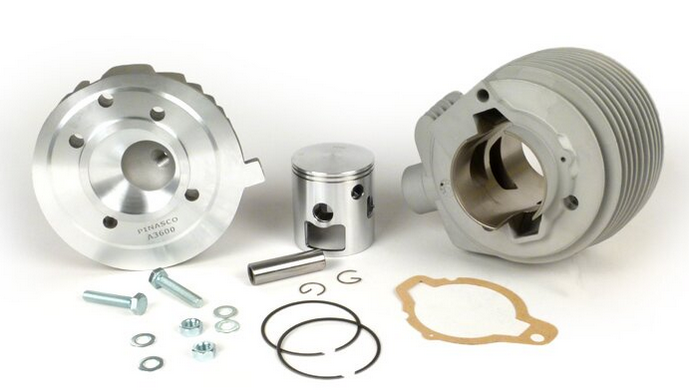 Cylindre -PINASCO 160cc NORDKAPP, Wideframe, Faro Basso, Ø=60mm, course=57mm- Vespa 1953-1959, VM, VN, ACMA, VB1T, VGL1T, VL1T 