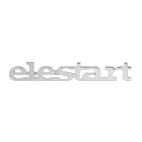 Insigne "elestart" aile droite
