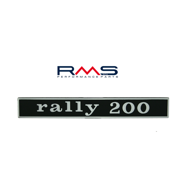 Insigne "RALLY 200" arrière arrière