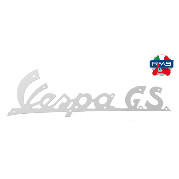 Insigne "Vespa GS" tablier avant