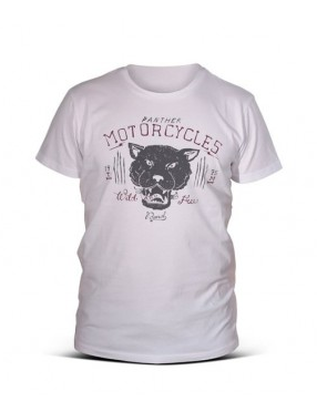 T-SHIRT DMD PANTHER WHITE (M)