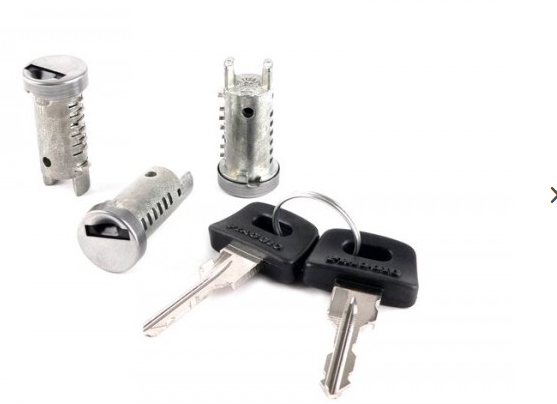 Kit Barillet 3 Pièces Serrure PK - PX