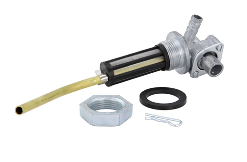 Robinet d'essence
pour Vespa 50-125/​PV/​ET3/​PK50-125/​S/​125 V30-33/​VM/​VN/​VNA-TS/​150 VL/​VB/​VBA-T4/​GS VS1-5/​160 GS/​180 SS/​Rally/​PX/​T5