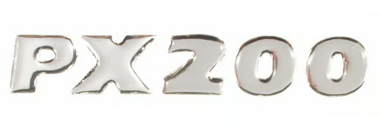 [93601000] Insigne "PX200" Aile gauche