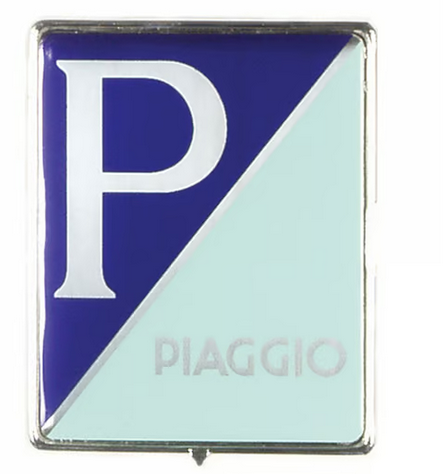 Sigle "PIAGGIO" nez de klaxon