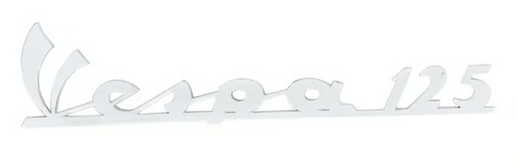 Insigne "Vespa 125" tablier avant