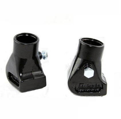 [5061] Kit bouchons béquille allu diam 20mm  Noir