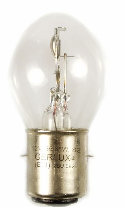 Ampoule 12V/35/35W, socle: BA20d