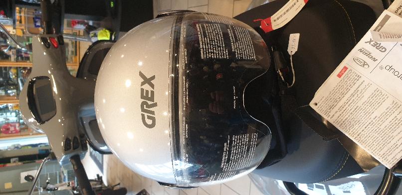 Casque Grex Gris L