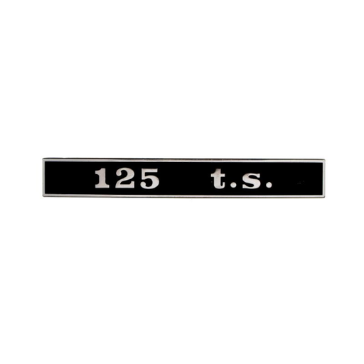 [156202] Insigne "125 t.s." arrière arrière