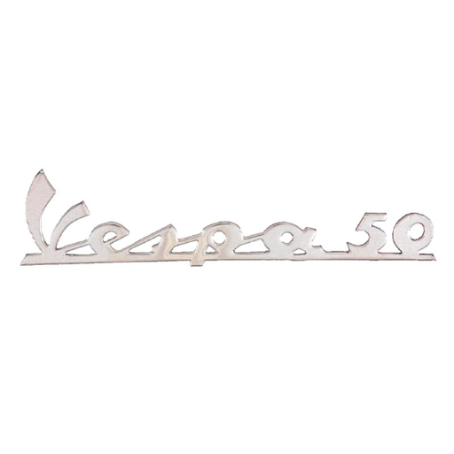 [93502000] Insigne Vespa 50 tablier avant