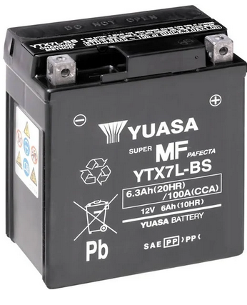 [YTX7L-BS] Batterie Yuasa YTX7L-BS