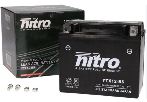 [YTX12-BS] Batterie nitro YTX12-BS