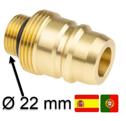 [180005] Adaptateur Espagne 22mm M22