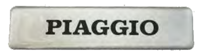 [5780-R] EMBLEME PIAGGIO RESERV CIAO-MIX