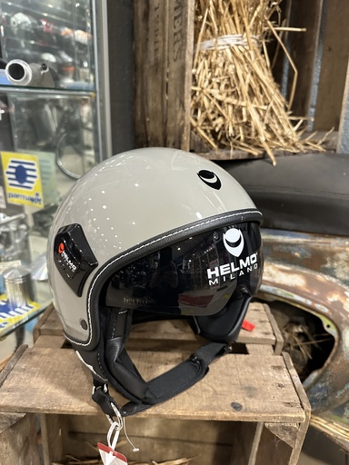 Casque Helmo Milano Puro Premium  Gris